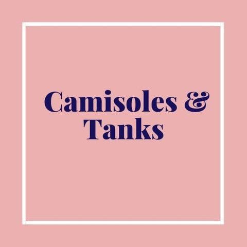 Camisoles, Tanks & Sleeveless