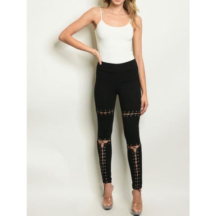 All Tied Up Leggings - Leggings