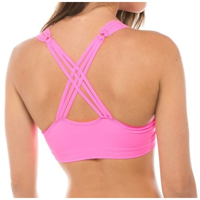 Bright Orange Sport/Sleep Bra - O/S / Orange - Bralette