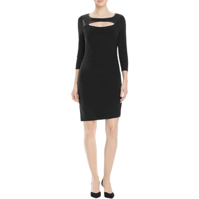 Cutout Little Black Dress - Designer Dress