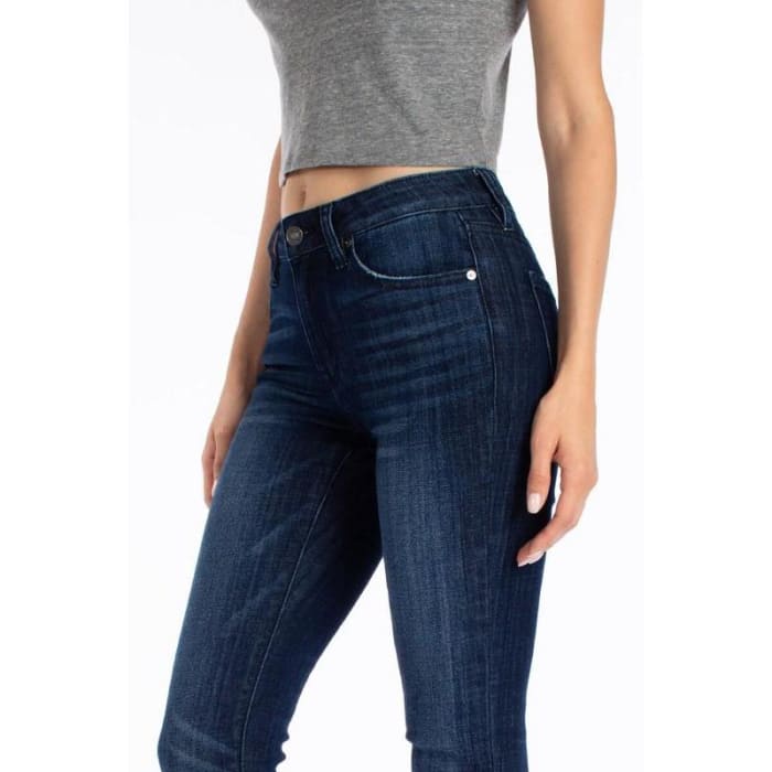 Dark Rinse Skinny Jeans - Jeans