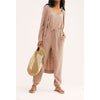 Barely Blush Jumpsuit w Duster - Jumpsuit
