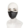 Black Sequin Mask - One Size / Black - Mask