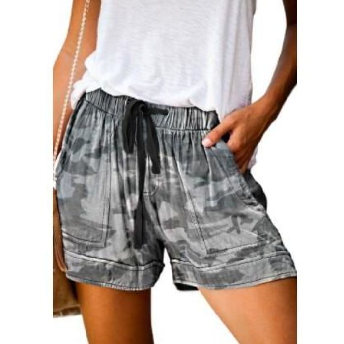 Camo Casual Shorts - Shorts