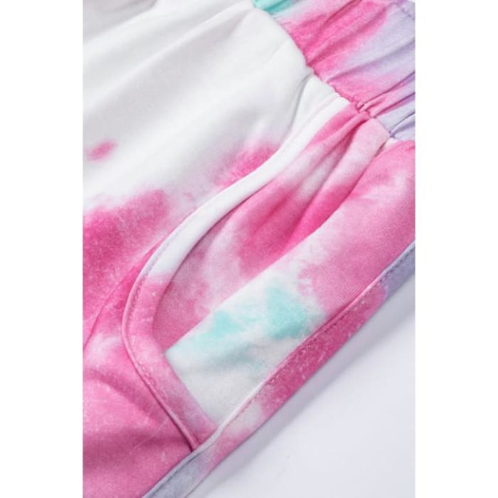 Casual Tie Dye Shorts - Shorts