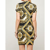 Gold & Black Paisley Shirtdress - Dresses