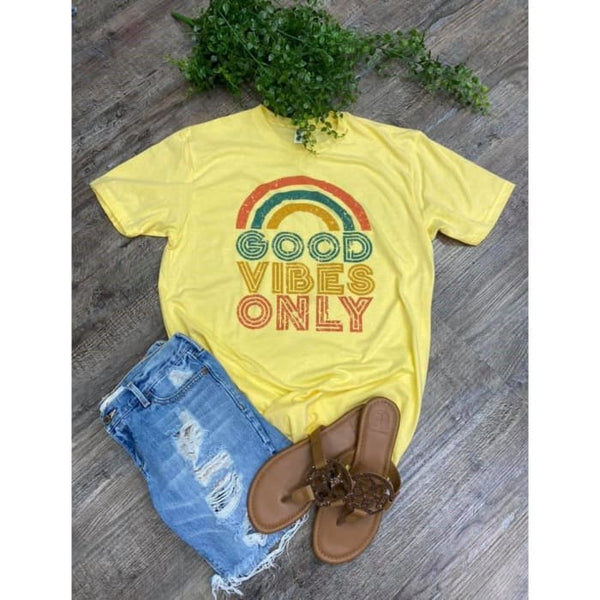 Good Vibes Only Tee - Graphic Tee