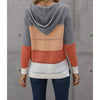 Grey/Coral Light Bonfire Hoodie - Hoodie