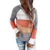 Grey/Coral Light Bonfire Hoodie - Hoodie