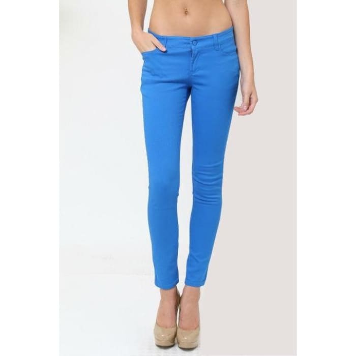 Ocean Blue Jeggings - Jegging