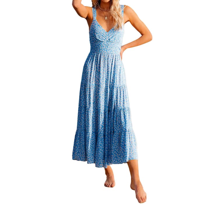 Open Back Sundress - Dresses