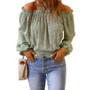 Spring Green Off Shoulder Top - Shirts & Tops