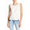 White Tie Trim Top - Top